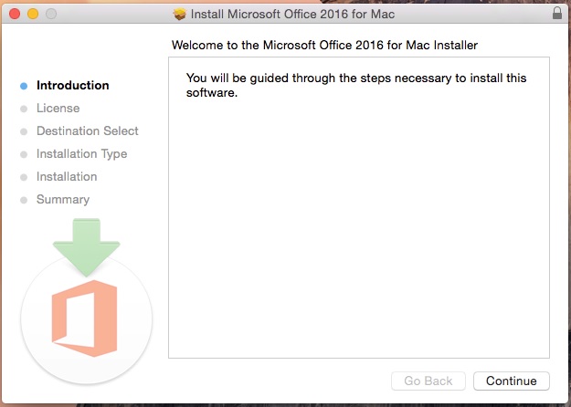 how to install microsoft office on macbook