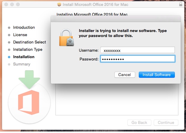 install microsoft office on mac for